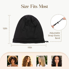 NICPOO slouchy fit on model showing comfortable coverage and relaxed style