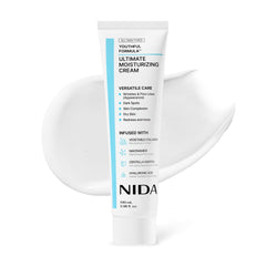 NIDA jar front packaging showing product name and size for shelf appeal