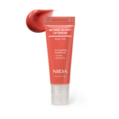 NIDA front packaging showing product and benefits for smooth lips