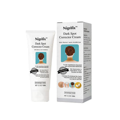 Nigrifix front tube showing packaging and easy application benefit