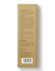 NING DERMOLOGIE packaging cap detail showing sealed, travel-friendly benefit