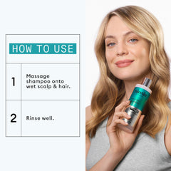 NIOXIN before and after hair image showing improved fullness and shine