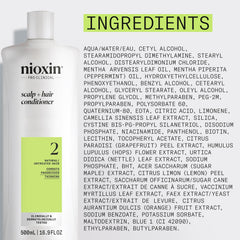 Styled hair after using Nioxin showing improved fullness and smoother finish