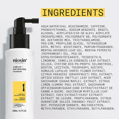 Nioxin on bathroom shelf conveying salon-grade daily grooming benefits