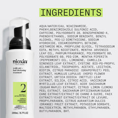 Nioxin styled hair result in lifestyle setting, illustrates thicker-looking hair