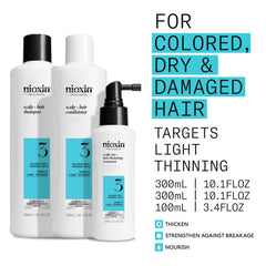NIOXIN conditioner creamy texture promoting hydration and detangling