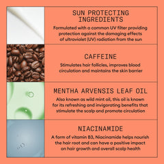 NIOXIN botanicals and antioxidants flatlay emphasizing nourishing ingredients