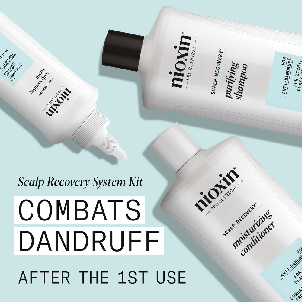 close-up foam texture from Nioxin showing gentle lather and cleansing action