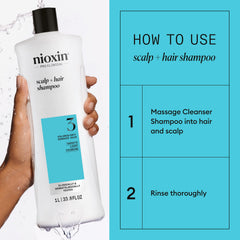 NIOXIN thickening treatment nozzle for precise scalp application