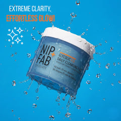 NIP+FAB hyaluronic and blue daisy ingredients showcasing soothing action