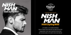 nishman styled hair after application showing textured volume and matte finish