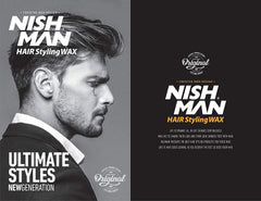 Nishman wax on hands ready to apply, demonstrating non-greasy spread