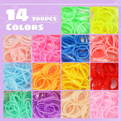 Nitelemn seamless cotton baby hair ties close-up gentle on toddler hair
