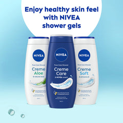 NIVEA bottle next to a ruler indicating 250 ml scale for size expectation