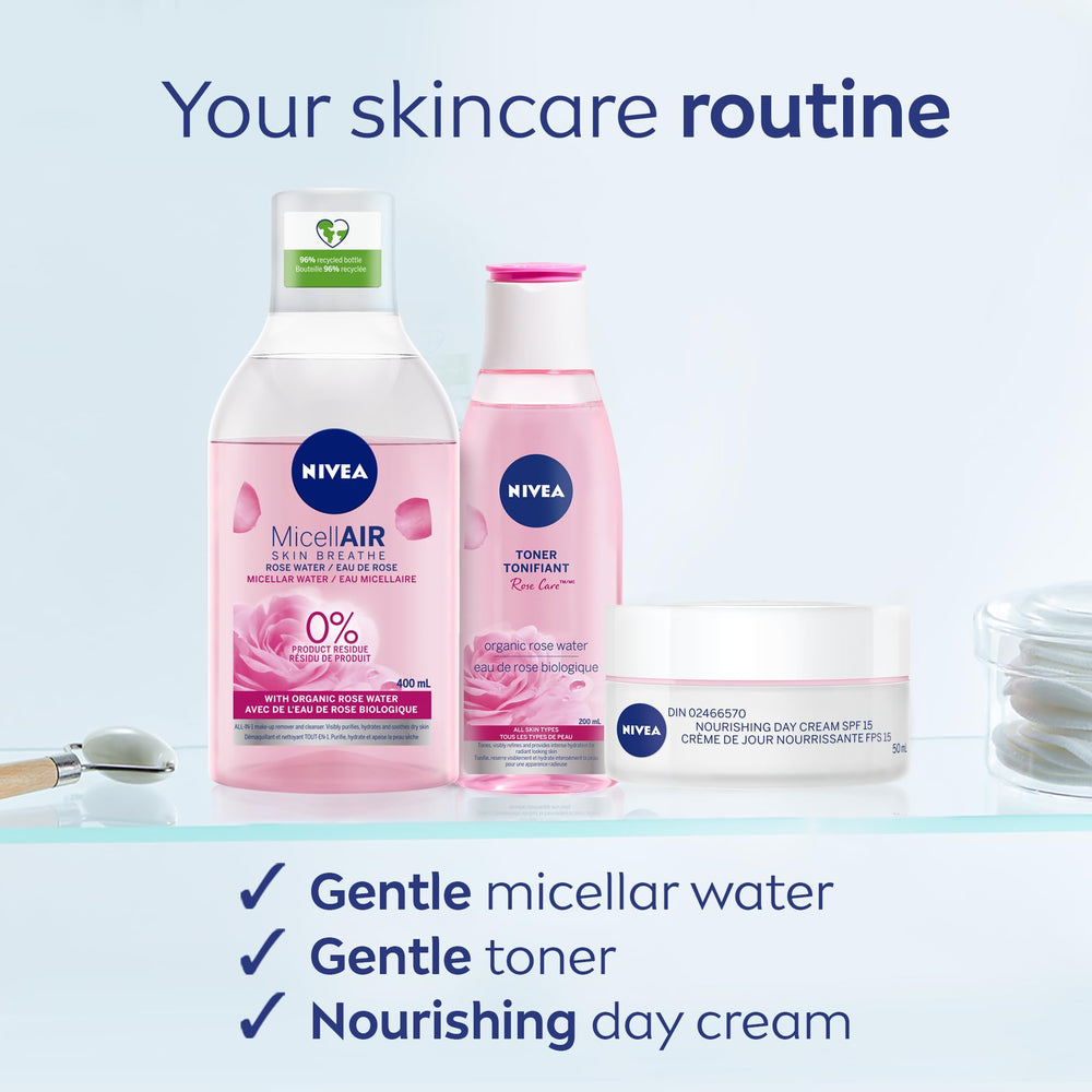 NIVEA product on bedside table demonstrating easy evening skincare routine