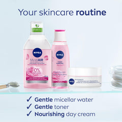 NIVEA product on bedside table demonstrating easy evening skincare routine