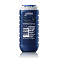 NIVEA bottle on bathroom shelf styled for active morning routine boost