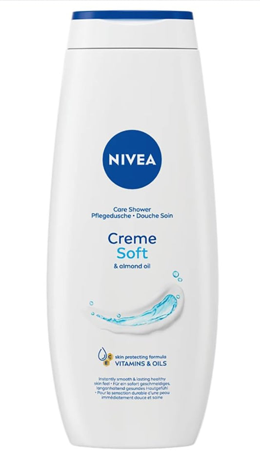 NIVEA front bottle showing label and 16.9 fl oz size for easy identification and use