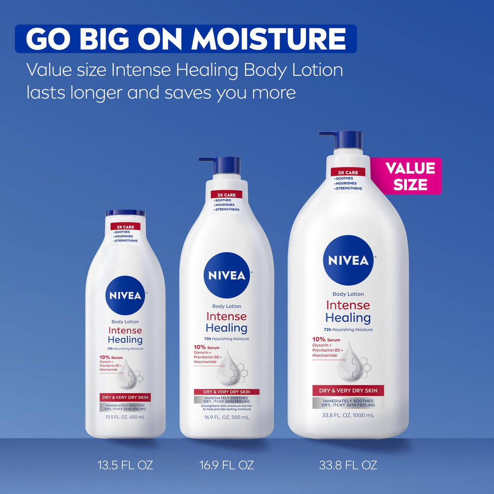 NIVEA label showing recycled plastic notice and sustainable packaging benefit