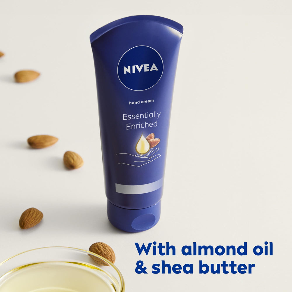 NIVEA lip balm open cap detail showing smooth balm for soft lips