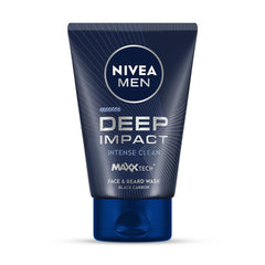 NIVEA Men front tube showing product and branding, clear benefit of deep cleansing