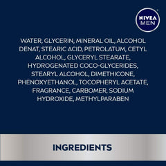 NIVEA MEN tin on bathroom shelf illustrating everyday grooming convenience