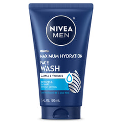 NIVEA MEN front tube showing product and hydration benefits