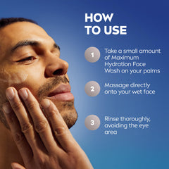 NIVEA MEN tube in travel pouch representing on-the-go skincare