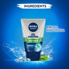 NIVEA Men gel texture close-up demonstrating smooth cleansing feel