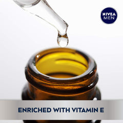 NIVEA MEN label detail highlighting brand and fragrance notes benefit