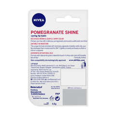 NIVEA open stick showing product surface and easy twist-up application benefit