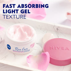 NIVEA cream spread on skin showing quick absorption and moisturising benefit
