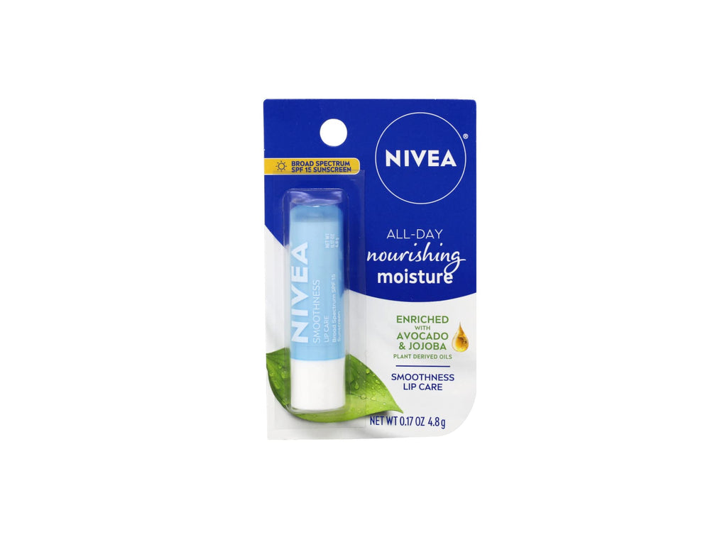 NIVEA smoothness balm texture closeup highlighting creamy finish and nourishing oils