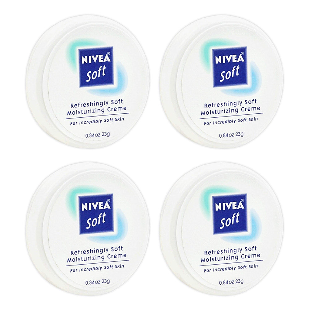 NIVEA Soft front jar showing compact size and quick hydration benefit