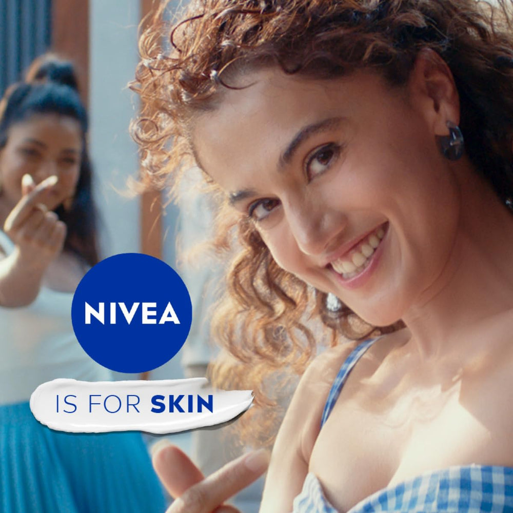 NIVEA soft label close-up highlighting product details and trust