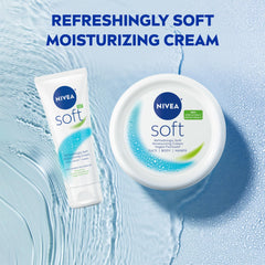 Smooth arm after NIVEA Soft application showing softer, hydrated skin