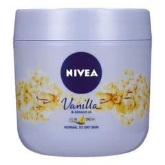 NIVEA jar front view showing label and moisturizing benefit