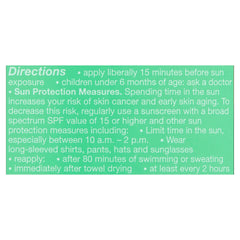 NO-AD in hand during outdoor run for sweat-resistant sun defense