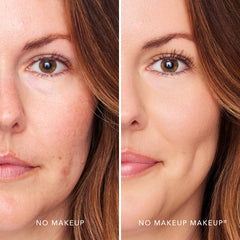 No Makeup Makeup open dual-chamber showcasing sponge applicator for targeted coverage