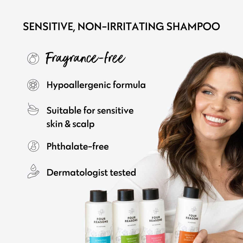 No Nothing bottle in hand displaying travel-friendly 2 fl oz size benefit