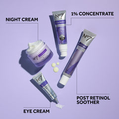 No7 illustrative before and after texture improvement for smoother skin benefit