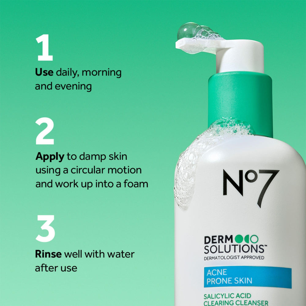 No7 cleanser staged in bathroom for routine-ready skincare benefit