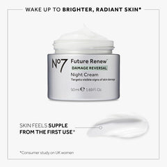 No7 serum texture on skin demonstrating fast absorption benefit