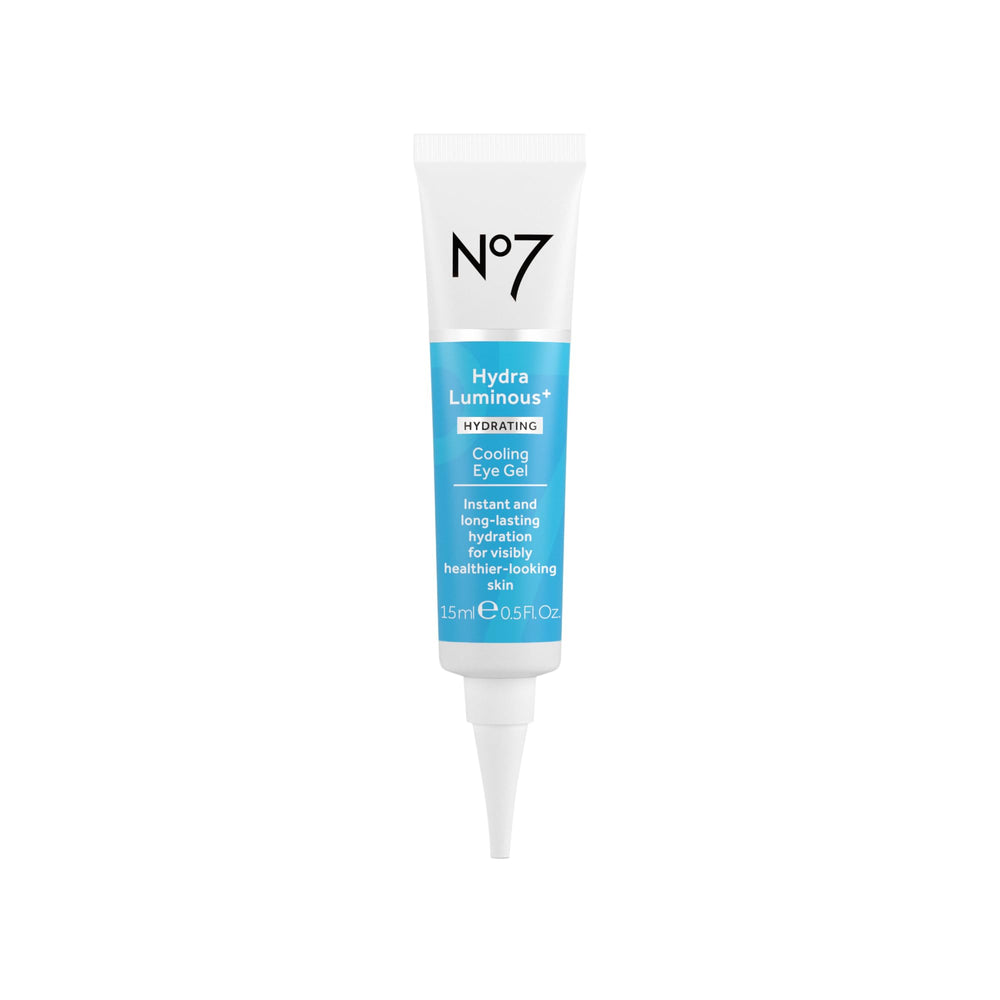 No7 front packaging showing cooling under eye gel and brand clarity