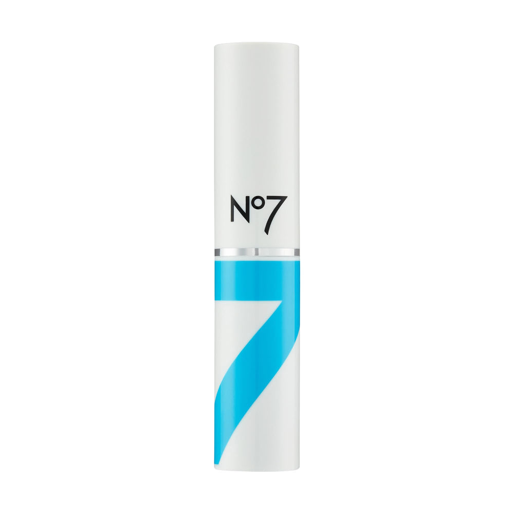 No7 lip balm in a handbag showing compact size and travel-ready benefit