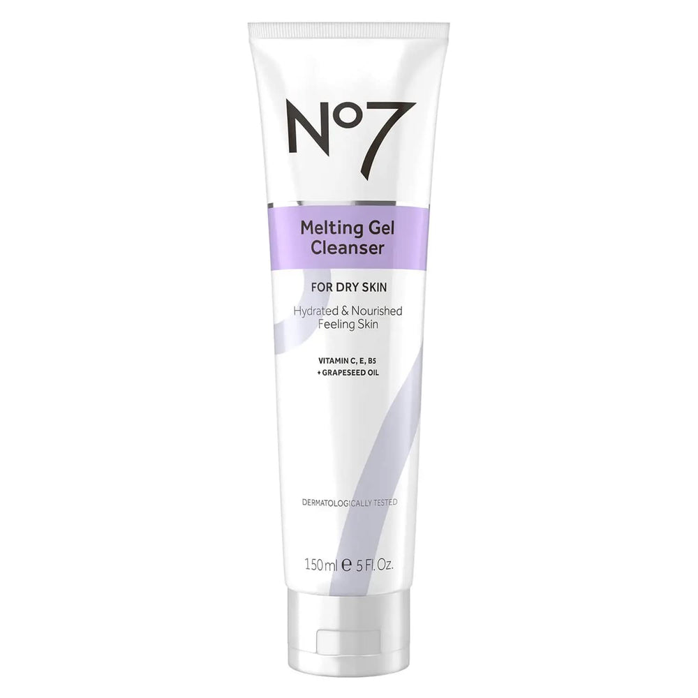 No7 front packaging showing cleanser bottle and product name for easy identification