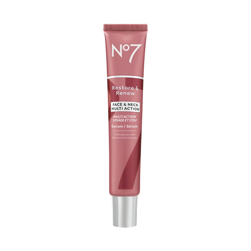 No7 front packaging showing bottle and label with clear benefit