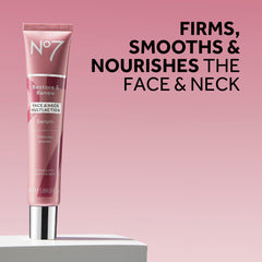 No7 serum droplet on fingertip, highlights silky texture and instant hydration