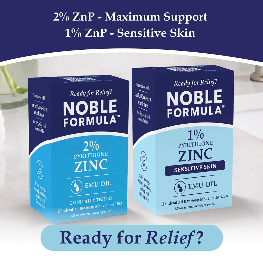 Noble Formula rich lather on hands demonstrating mild cleansing