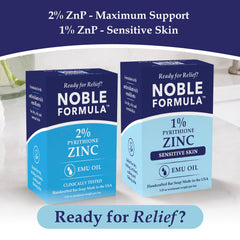 Noble Formula rich lather on hands demonstrating mild cleansing